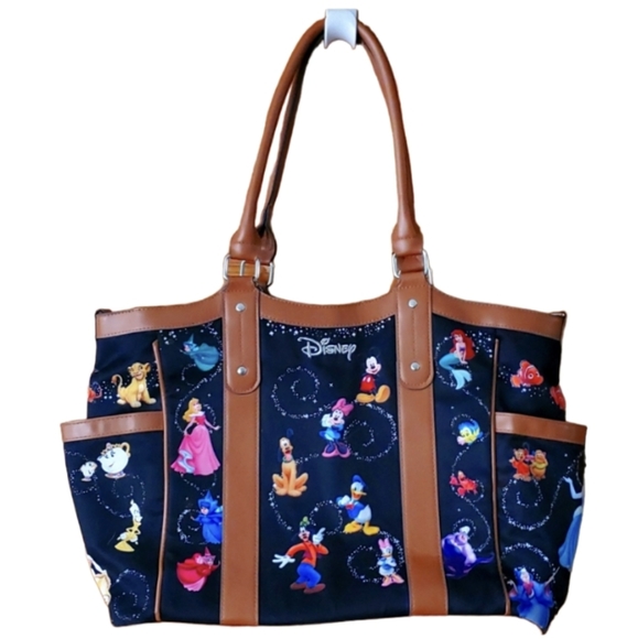 Disney Bradford Exchange Large "Carry the Magic" Character Shoulder Purse‎ - Picture 1 of 17